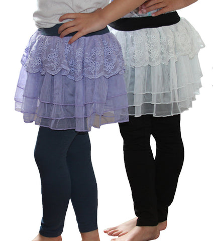 Tutu Skirt Leggings All In One